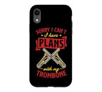 Désolé, Je ne Peux Pas, J'Ai des projets avec Mon Trombone Coque pour iPhone XR