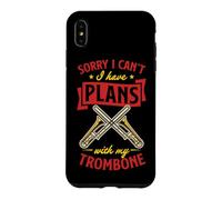 Désolé, Je ne Peux Pas, J'Ai des projets avec Mon Trombone Coque pour iPhone XS Max