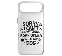 Désolé, Je ne Peux Pas, Je suis en Train de Regarder Un Feuilleton avec Mon Chien Coque pour iPhone Air