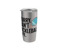 Désolé, Je Ne Peux Pas Jouer Au Pickleball. Salut. Gobelet isotherme en acier inoxydable double paroi