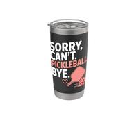 Désolé, Je Ne Peux Pas Jouer Au Pickleball. Salut. Gobelet isotherme en acier inoxydable double paroi