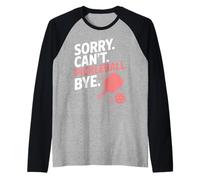Désolé, Je Ne Peux Pas Jouer Au Pickleball. Salut. Manche Raglan