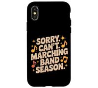 Désolé, Je ne Peux Pas, la Saison de la Fanfare est drôle Coque pour iPhone X/XS