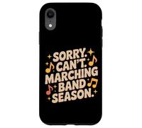 Désolé, Je ne Peux Pas, la Saison de la Fanfare est drôle Coque pour iPhone XR
