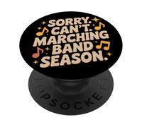 Désolé, Je ne Peux Pas, la Saison de la Fanfare est drôle PopSockets PopGrip Adhésif