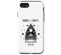 Désolé, Je ne Peux Pas, ma Planche Ouija disait « Non, drôle, Paranormal » Coque pour iPhone SE (2020) / 7/8