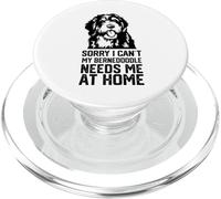 désolé, Je ne Peux Pas, Mon Bernedoodle a Besoin de Moi à la PopSockets PopGrip pour MagSafe