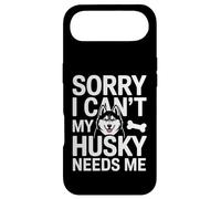 Désolé, Je ne Peux Pas, Mon Husky a Besoin de Moi Husky Lover Coque pour iPhone Air
