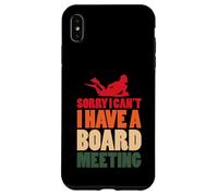 Désolé, Je ne Peux Pas Organiser Une réunion du Conseil d'administration - Surf Design Coque pour iPhone XS Max