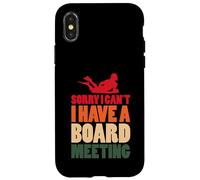 Désolé, Je ne Peux Pas Organiser Une réunion du Conseil d'administration - Surf Design Coque pour iPhone X/XS