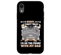 Désolé, Je ne Peux Pas Parler, Je suis au téléphone avec Mon père Ouija Board Coque pour iPhone XR