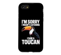 Désolé, Je n'écoutais Pas, J'Ai vu Un Toucan en Train d'observer Un Oiseau Coque pour iPhone SE (2020) / 7/8