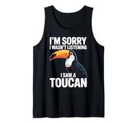 Désolé, Je n'écoutais Pas, J'Ai vu Un Toucan en Train d'observer Un Oiseau Débardeur