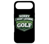 Désolé, Je n'écoutais Pas, Je pensais à Golf Golfer Coque pour iPhone Air