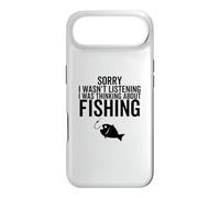 Désolé, Je n'écoutais Pas, Je pensais à la pêche Coque pour iPhone Air