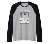 Désolé, Je suis en Retard, J'Ai dû Regarder My 3D Printer Maker Manche Raglan