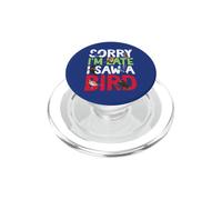 Désolé, Je suis en Retard, J'Ai vu Un Oiseau PopSockets PopGrip pour MagSafe