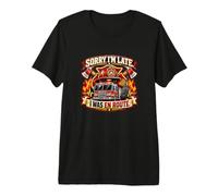 Désolé, Je suis en Retard, j'étais en Route Conception drôle T-Shirt Haut de Gamme