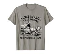 Désolé, Je suis en Retard, j'évitais Les tâches Non préférées T-Shirt