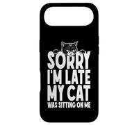 Désolé, Je suis en Retard, Mon Chat était Assis sur Moi Coque pour iPhone Air