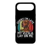 Désolé, Je suis en Retard, Mon Vizsla était allongé sur Moi Vizsla Coque pour iPhone Air