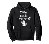 Désolé, Je suis, J'Ai vu Un Chat Funny Tee Cute Sweat à Capuche
