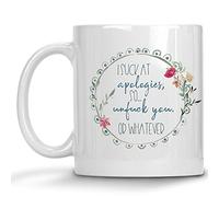 Désolé, Je Suis Nul Pour Les Excuses, Alors Allez Vous Faire Foutre Ou Je Ne Sais Quoi Mug À Café Pratiques Tasse À Café Modernes Tasse Pour Travail Maison Bureau 330Ml