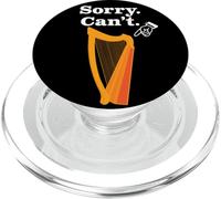Désolé J'peux pas ou Humour Harpe Celtique de Fier Harpiste PopSockets PopGrip pour MagSafe