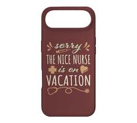 Désolé la Belle infirmière est en Vacances Design Mignon pour Les infirmières Coque pour iPhone Air