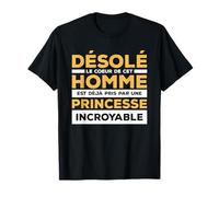 Désolé Le Coeur De Cet Homme Est Déjà Pris T-Shirt
