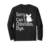 Désolé, Les chinchinillas ne Peuvent Pas dire Adieu aux Amateurs de Chinchilla ? Manche Longue