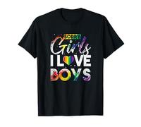 Désolé, les filles, j'aime les garçons comme Suck Dicks Day Rainbow LGBTQ T-Shirt