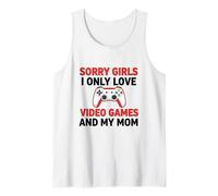 Désolé Les Filles, Je n'aime Que Les Jeux vidéo et ma mère Débardeur