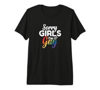 Désolé, Les Filles, Je suis Gay T-Shirt Haut de Gamme