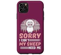 Désolé, Mes Moutons n'ont-Ils Pas Besoin de Moi ? du bétail drôle Coque pour iPhone 11 Pro Max