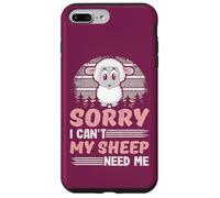 Désolé, Mes Moutons n'ont-Ils Pas Besoin de Moi ? du bétail drôle Coque pour iPhone 7 Plus/8 Plus