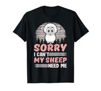 Désolé, Mes Moutons n'ont-Ils Pas Besoin de Moi ? du bétail drôle T-Shirt