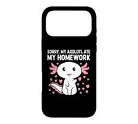 Désolé, Mon Axolotl a mangé Mes devoirs Coque pour iPhone 17 Pro Max