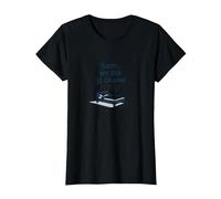 Désolé, Mon lit Appelle | Ne m'invitez Pas après T-Shirt, Femme, Noir, 3XL