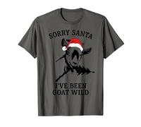 désolé Père Noël, J'Ai été Une chèvre Sauvage T-Shirt