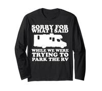 Désolé pour ce Que J'Ai Dit en garant Le Camping-Car Manche Longue