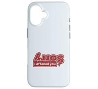 Désolé si Je t'ai offensé Coque pour iPhone 16