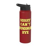 Désolé, Virginia ne peut-elle pas dire adieu à Funny Virginia Travel ? Stainless Steel Insulated Water Bottle