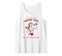 Désolée d'avoir de Beaux Seins et des Opinions correctes Vintage Débardeur