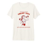 Désolée d'avoir de Beaux Seins et des Opinions correctes Vintage T-Shirt Haut de Gamme