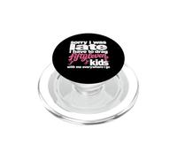 Désolée d'être en Retard, Je Dois emmener Cinquante-Onze Enfants avec Moi PopSockets PopGrip pour MagSafe