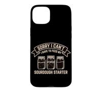 Désolée, Je Dois Nourrir Mon levain Starter Love Bread Baking Coque pour iPhone 15 Plus