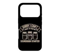 Désolée, Je Dois Nourrir Mon levain Starter Love Bread Baking Coque pour iPhone 17 Pro