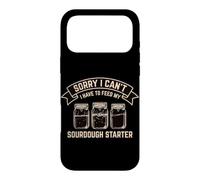 Désolée, Je Dois Nourrir Mon levain Starter Love Bread Baking Coque pour iPhone 17 Pro Max