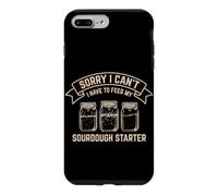 Désolée, Je Dois Nourrir Mon levain Starter Love Bread Baking Coque pour iPhone 7 Plus/8 Plus